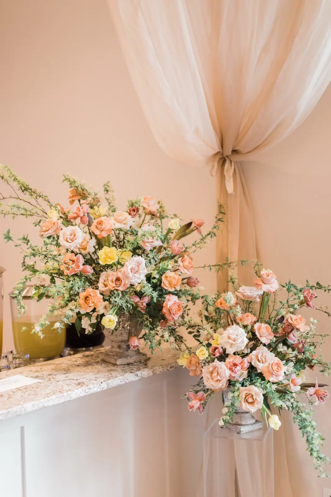 Floral arrangement by Blossomer Floral