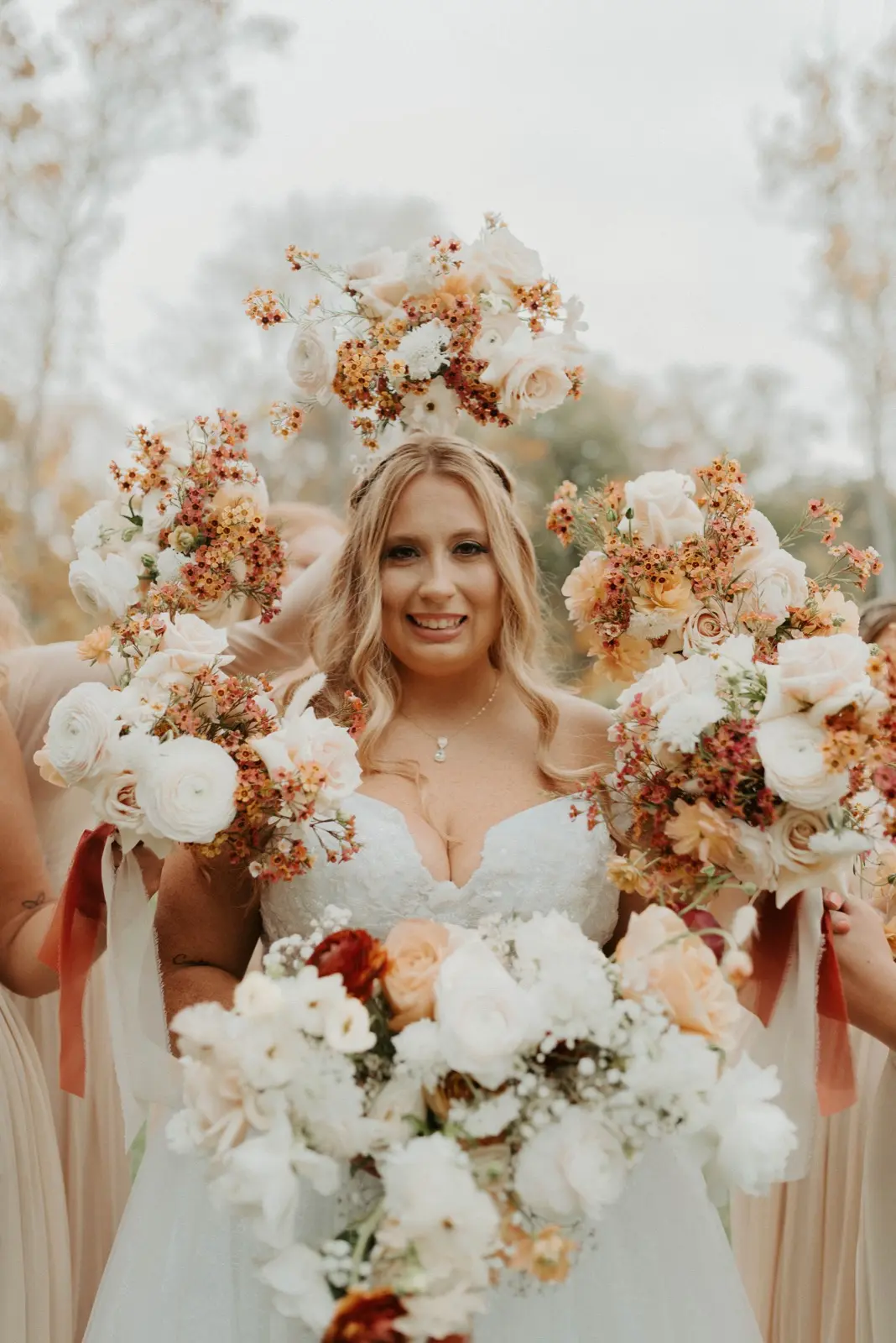 Floral arrangement by Blossomer Floral