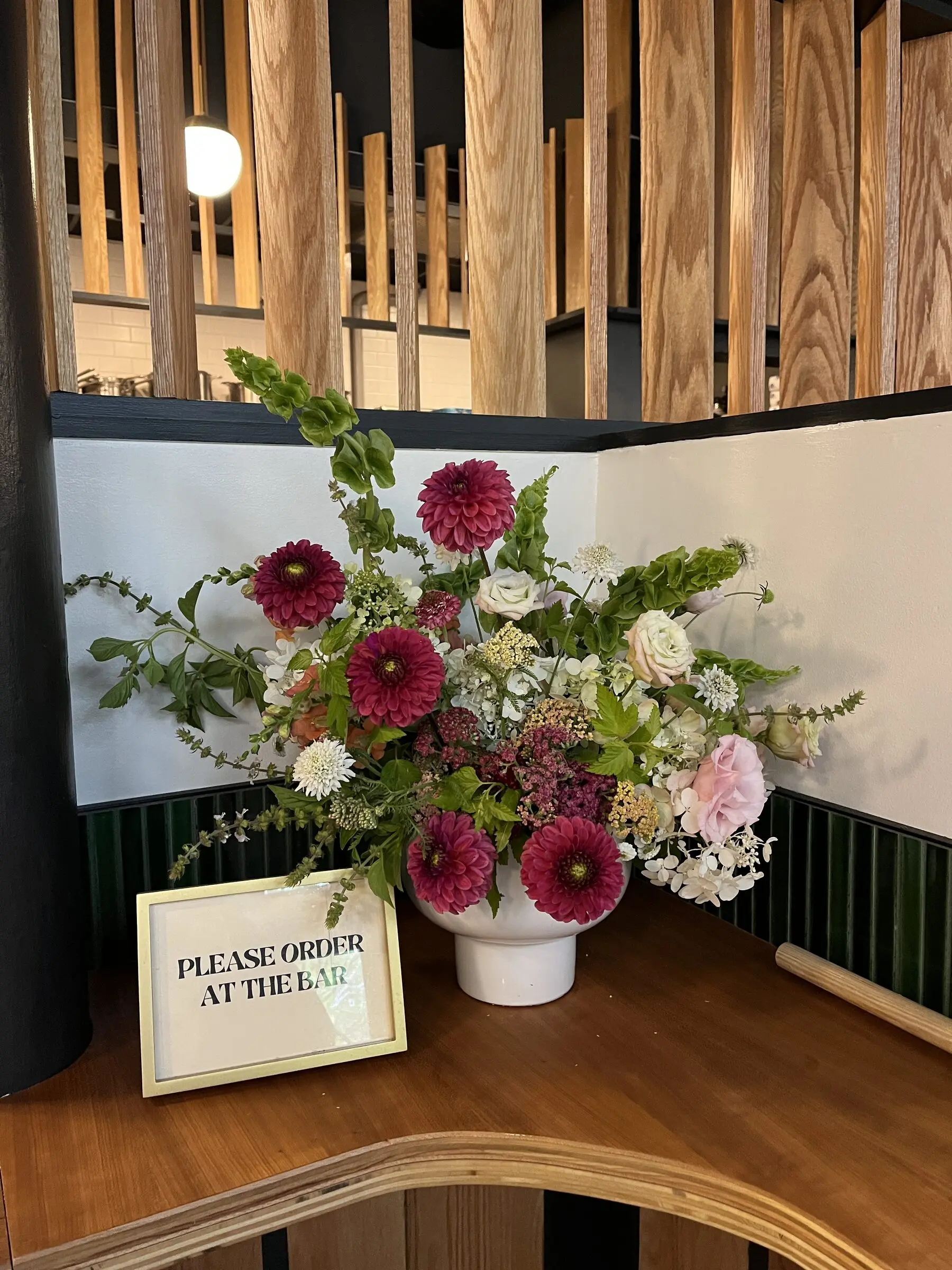 Floral arrangement by Blossomer Floral