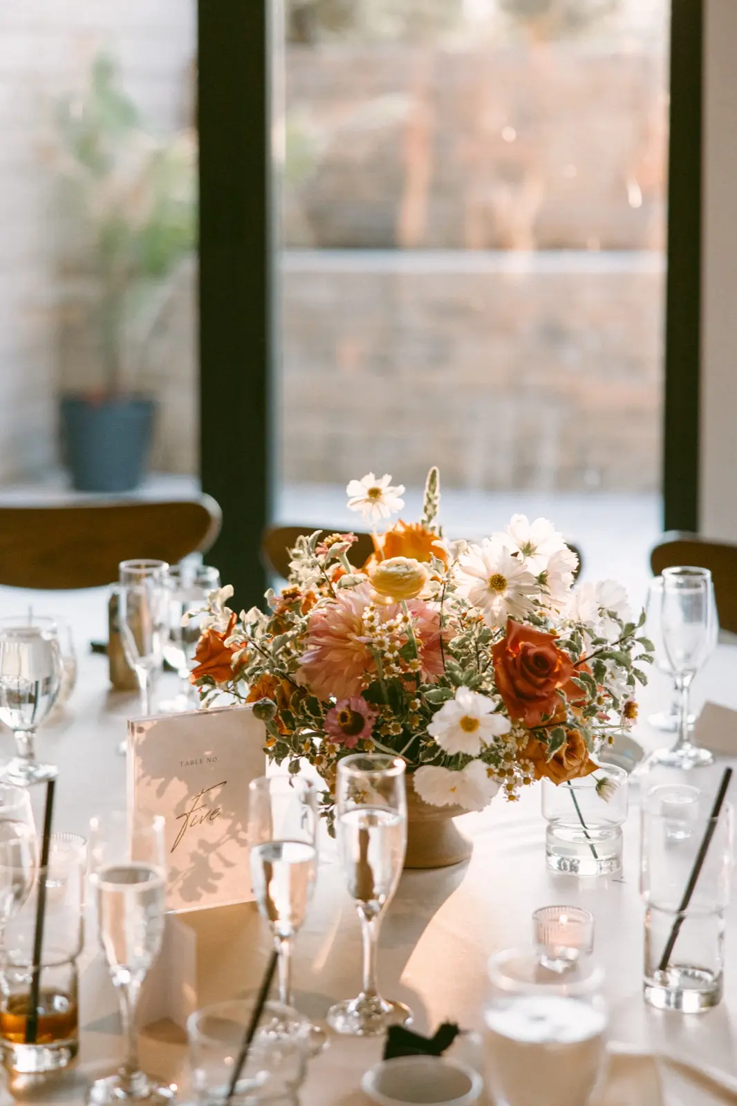 Floral arrangement by Blossomer Floral